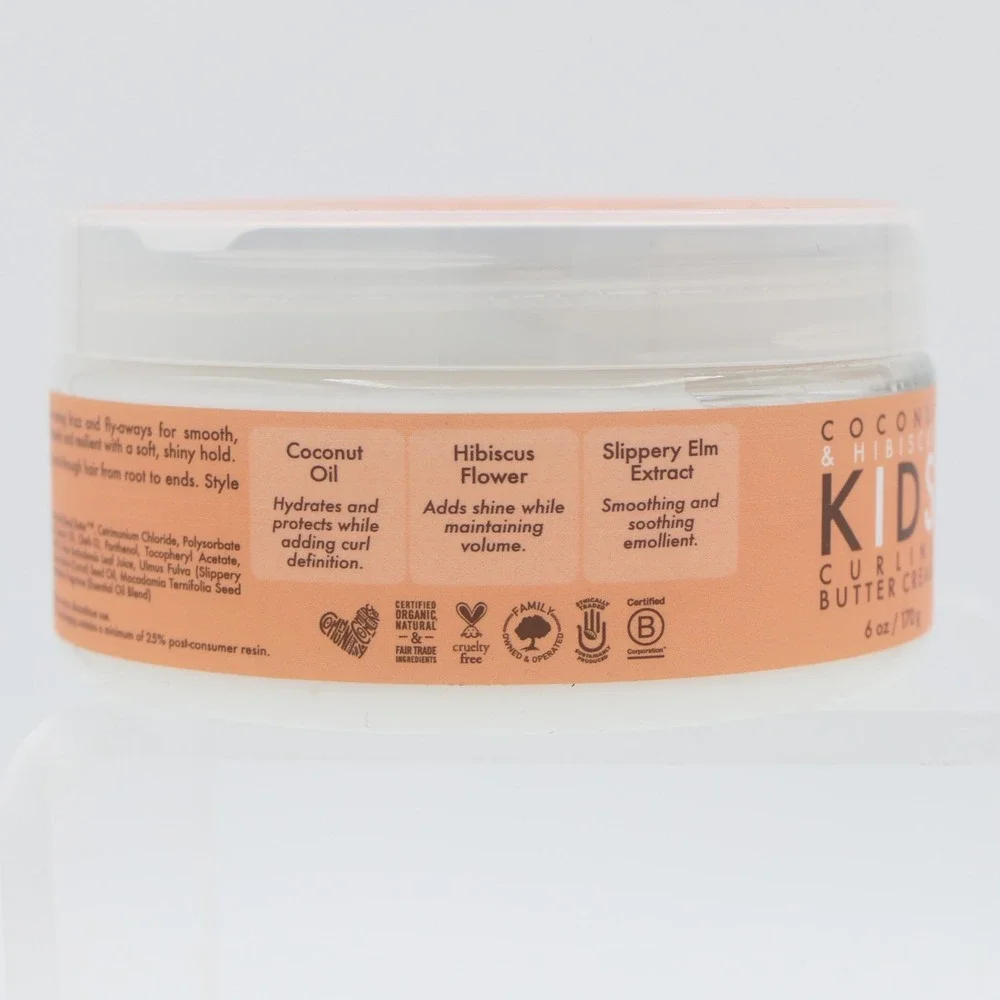 Shea Moisture Kids Hair Curling Butter Cream Anti-Frizz, Body & Shine 6oz Sealed
